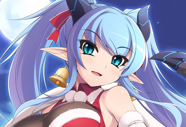 Обои картинки фото rage of bahamut, аниме, shingeki no bahamut, девушка, взгляд, фон