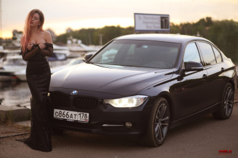 обоя автомобили, -авто с девушками, авто, девушка