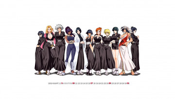 Картинка календари аниме девушка