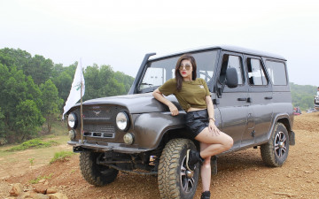 Картинка автомобили -авто+с+девушками фон взгляд девушка