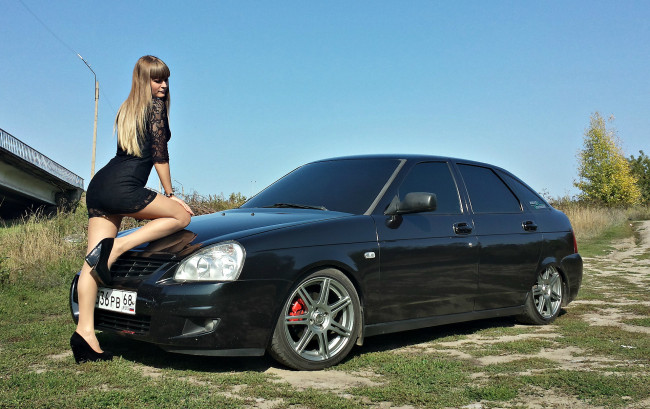 Обои картинки фото автомобили, -авто с девушками, девушка, авто