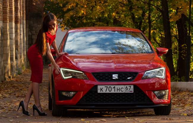 Обои картинки фото автомобили, -авто с девушками, девушка, авто