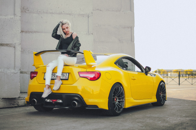 Обои картинки фото автомобили, -авто с девушками, девушка, авто