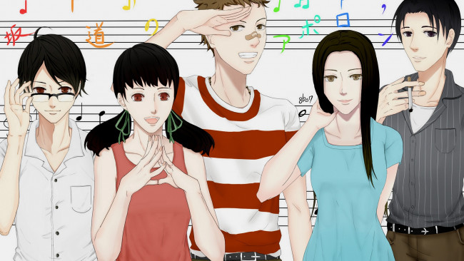 Обои картинки фото аниме, kids on the slope, kids, on, the, slope