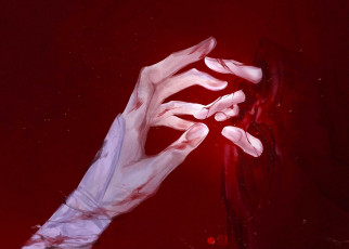 Картинка аниме mo+dao+zu+shi руки кровь