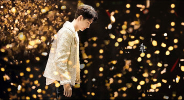 Картинка мужчины wang+yi+bo актер певец танцор блестки