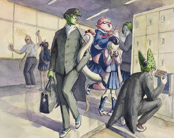 Обои картинки фото аниме, dragon ball, драконий, жемчуг