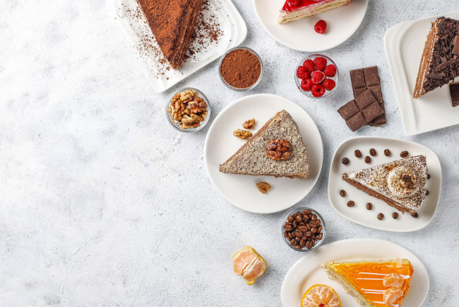 Обои картинки фото еда, пирожные,  кексы,  печенье, шоколад, лакомство, ассорти