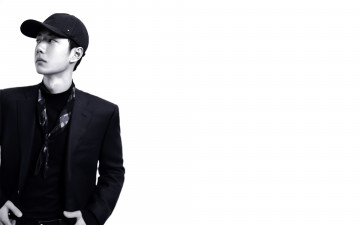 Картинка мужчины wang+yi+bo актер кепка пиджак галстук