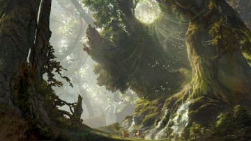 обоя фэнтези, иные миры,  иные времена, сказочный, мир