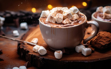 Картинка 3д+графика еда- food какао