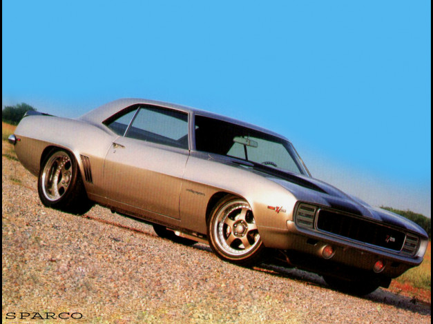 Обои картинки фото автомобили, camaro