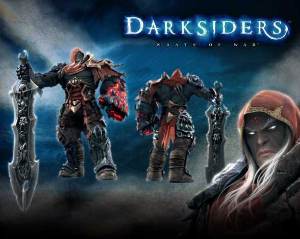 Обои картинки фото darksiders, wrath, of, war, видео, игры