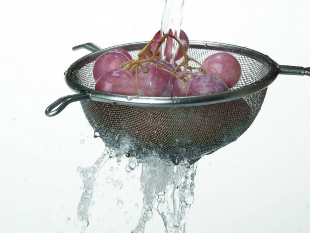 Обои картинки фото еда, виноград