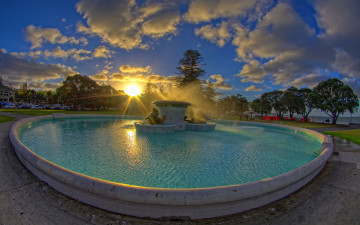 Картинка города фонтаны