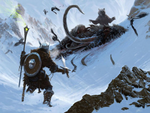 Картинка the elder scrolls skyrim видео игры