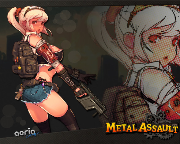Обои картинки фото metal, assault, видео, игры
