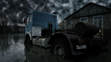 Картинка автомобили маз рисунок