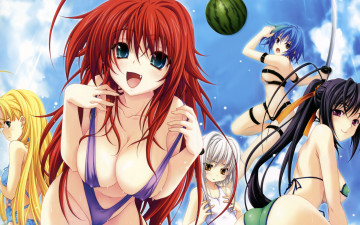Картинка аниме highschool dxd