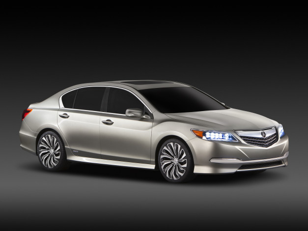 Обои картинки фото автомобили, acura, rlx