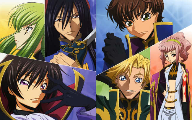 Обои картинки фото аниме, code, geass