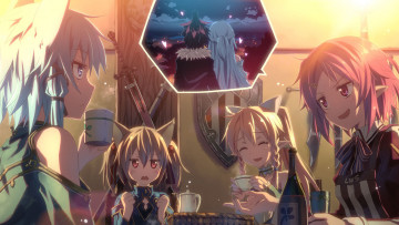 Картинка аниме sword art online