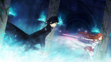 Картинка аниме sword art online