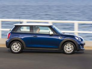 обоя автомобили, mini, au-spec, cooper, 2014г, f56