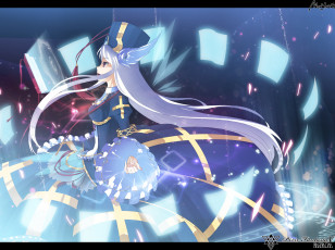 Картинка аниме pixiv+fantasia сияние девушка pixiv fantasia maya-g