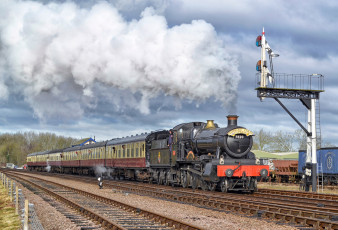 Картинка техника паровозы паровоз дорога железная