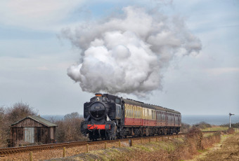 Картинка техника паровозы паровоз дорога железная