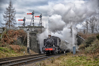 Картинка техника паровозы железная дорога паровоз