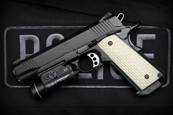 Картинка оружие пистолеты пистолет kimber warrior полуавтоматический