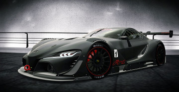 обоя toyota ft-1 r, автомобили, 3д, спорткар