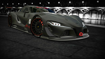 обоя toyota ft-1 r, автомобили, 3д, спорткар