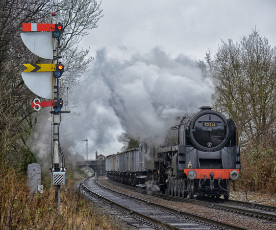 Обои картинки фото техника, паровозы, железная, дорога, паровоз