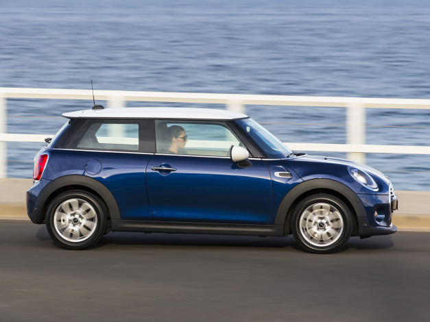 Обои картинки фото автомобили, mini, au-spec, cooper, 2014г, f56