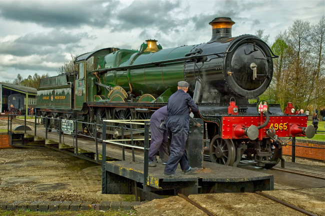 Обои картинки фото техника, паровозы, железная, дорога, паровоз