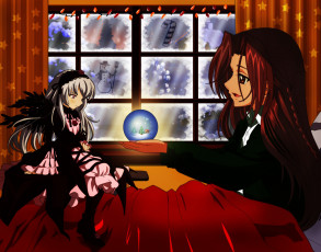 обоя аниме, rozen maiden, персонажи