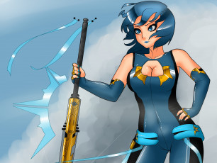 Картинка разное арты девушка фон взгляд