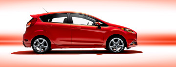 обоя автомобили, ford, 2014г, st, fiesta, us-spec