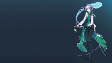 Картинка аниме touhou фон взгляд девушка