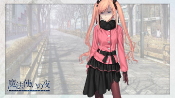 Картинка witch+on+the+holy+night аниме unknown +другое фон взгляд девушка