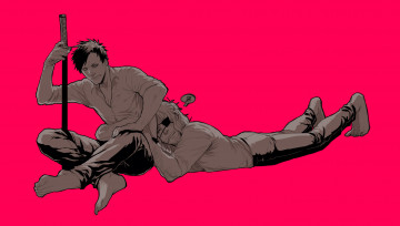 обоя аниме, gangsta, бандитос