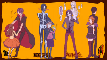 Картинка аниме unknown +другое парни девочки разное арт иб