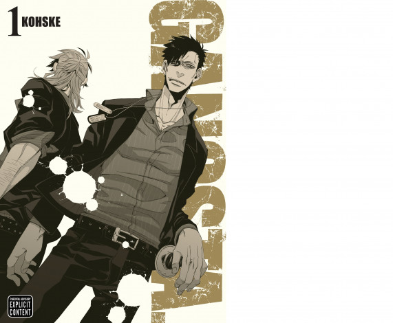 Обои картинки фото аниме, gangsta, бандитос