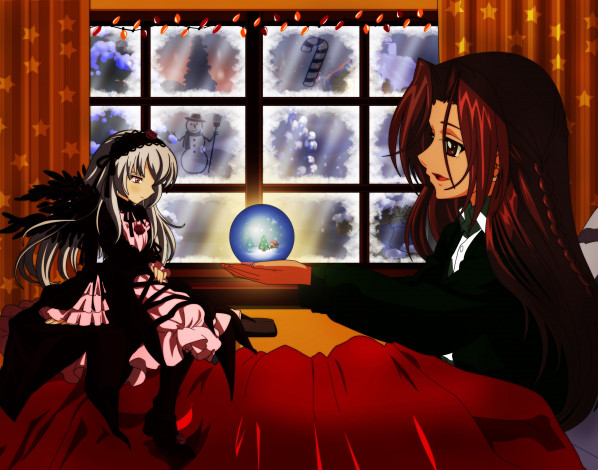 Обои картинки фото аниме, rozen maiden, персонажи