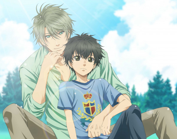 Обои картинки фото аниме, super lovers, super, lovers, парни