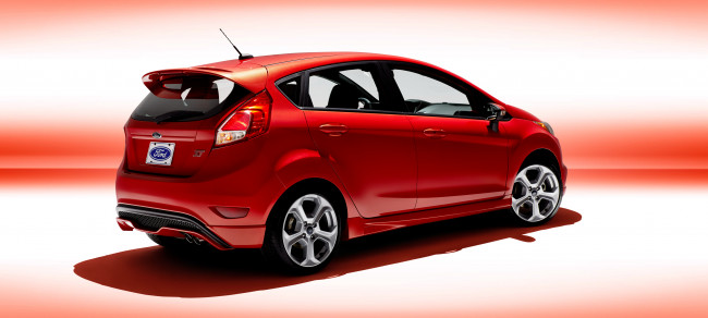 Обои картинки фото автомобили, ford, us-spec, st, fiesta, 2014г