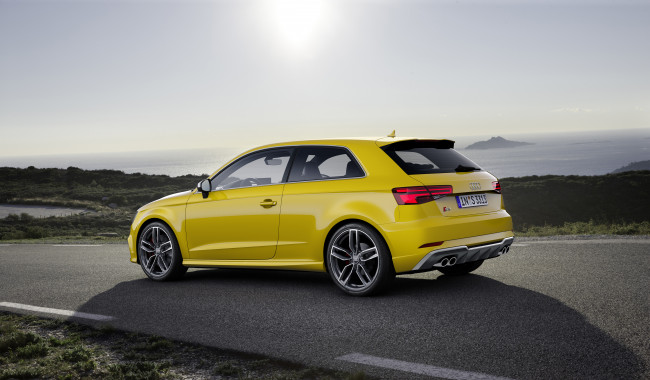 Обои картинки фото автомобили, audi, s3, 2016г, 8v